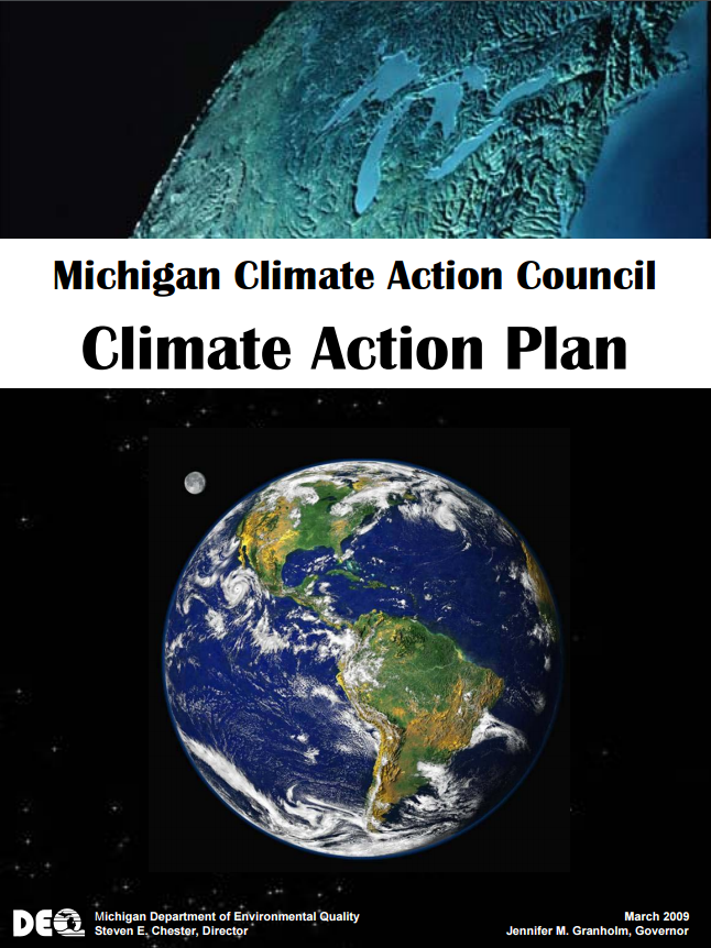 Climate Action Plan Michigan Climate Action Council U.S. Climate